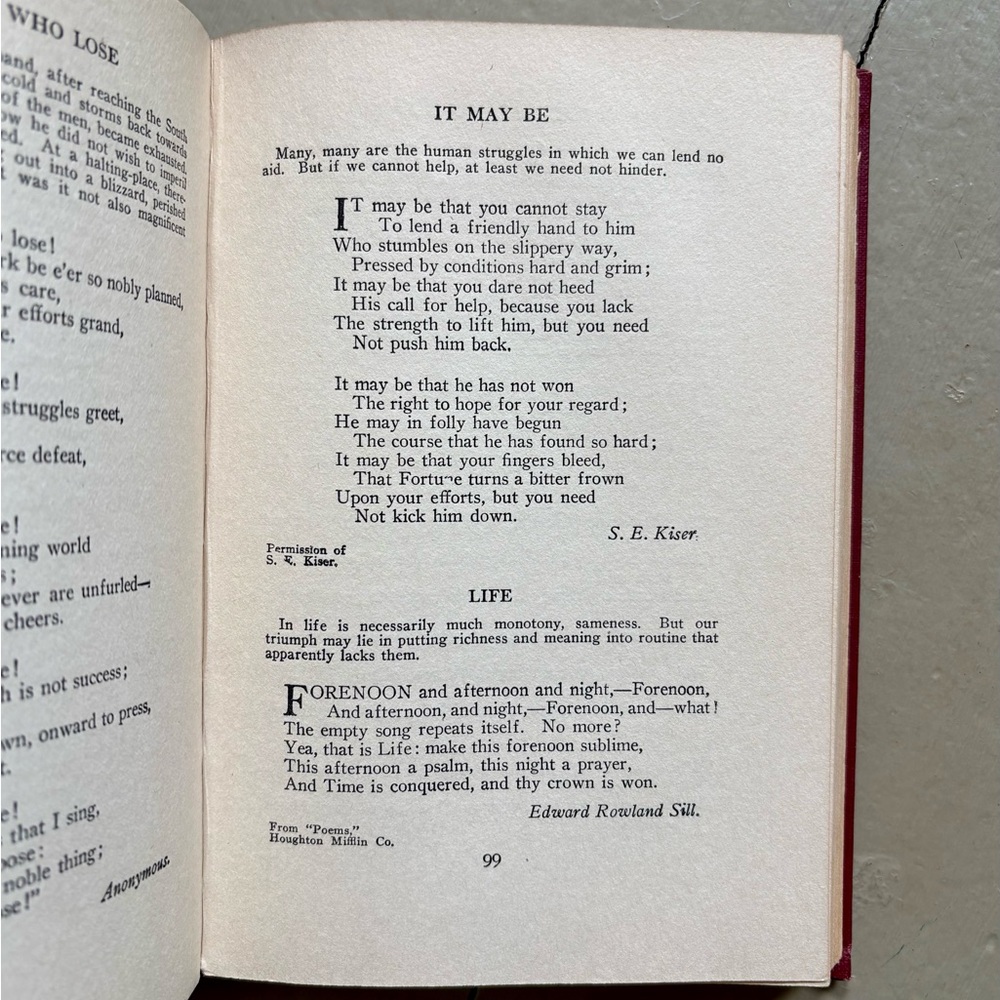 1924 It Can Be Done Poems of Inspiration Gilt Quatrefoil Poetry Inspirational - Picture 2 of 11